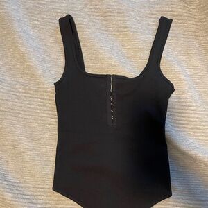 Womens Black Bodysuit